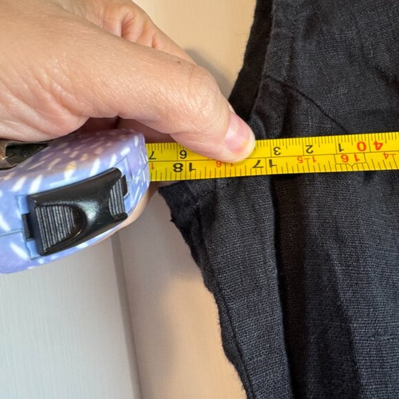 Pyne and Smith Black Linen Dress No 24? - Picture 6 of 7